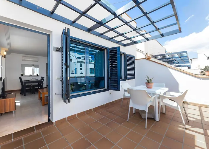 Home2book Bright Casa Rocio Playa Honda, Terrace דירה *