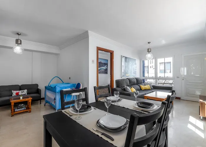 דירה Home2book Bright Casa Rocio Playa Honda, Terrace פלאיה הונדה